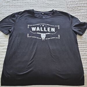 Wallen Black unisex T-Shirt XL